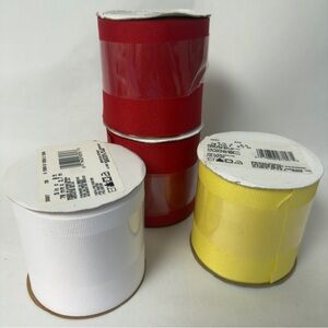 OFFRAY Assorted Wide Ribbon Spools NWT